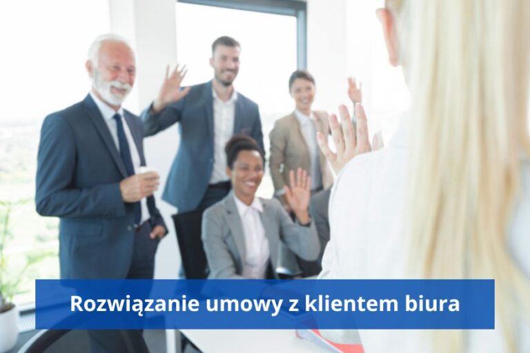 Rozwiązanie umowy z klientem biura rachunkowego