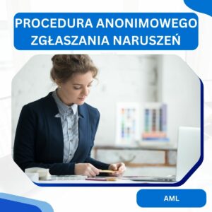 Procedura anonimowego zgłaszania naruszeń AML dla biur rachunkowych