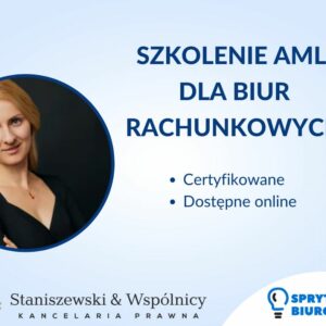 Szkolenie AML dla biur rachunkowych 2026 – online + certyfikat