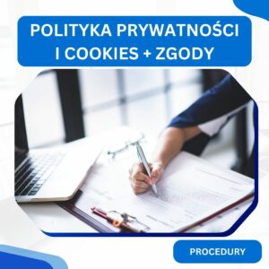 Polityka prywatności i cookies dla strony biura rachunkowego + gotowe zgody do formularza i newslettera